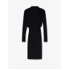 Viscose blend midi dress