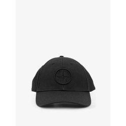 Cotton hat with logo on the front