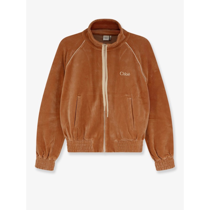 Chenille sweatshirt with Logo