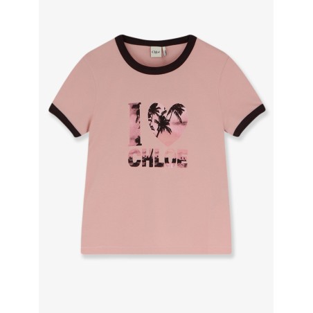 Cotton t-shirt with print