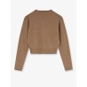Wool and cashmere wool cardigan