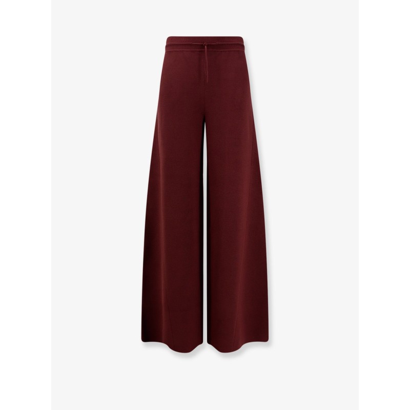 Siena silk and cotton trousers