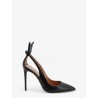 Bow Tie Leather Pumps
