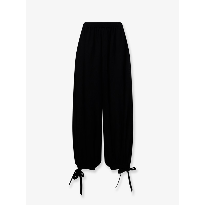 Silk trousers