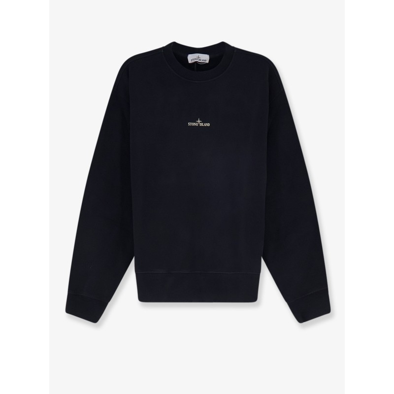 Organic cotton sweatshirt with Logo print