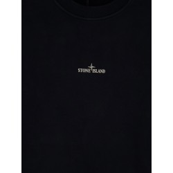 Organic cotton sweatshirt with Logo print