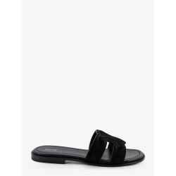 Marina suede sandals with Triomphe logo