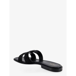 Marina suede sandals with Triomphe logo