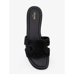 Marina suede sandals with Triomphe logo