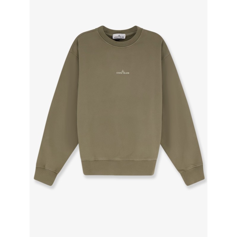 Organic cotton sweatshirt with Logo print