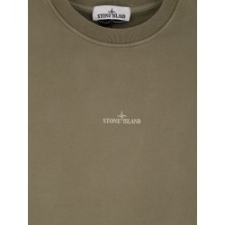 Organic cotton sweatshirt with Logo print