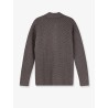 Wool sweater with Intrecciato motif