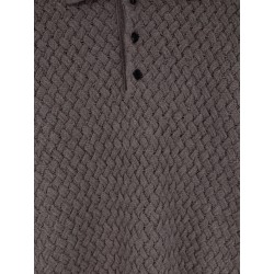 Wool sweater with Intrecciato motif