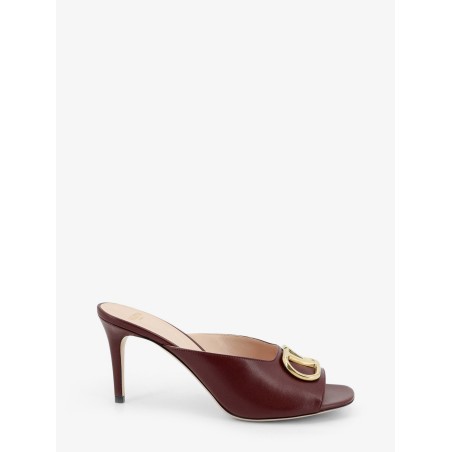 VLogo Signature Leather Sandals