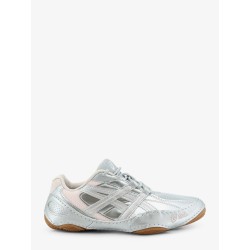 Mesh and leather Hypersync sneakers with embroidered logo