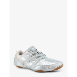 Mesh and leather Hypersync sneakers with embroidered logo