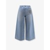 Paulas Ibiza - Cotton trousers with embroidered logo on the back