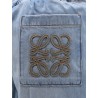 Paulas Ibiza - Cotton trousers with embroidered logo on the back
