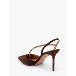 Bow Tie suede pumps