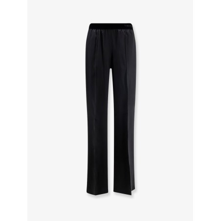 Satin trousers