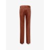 Colored denim trousers