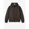 Hooded organic cotton jacket