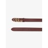 Iconic leather belt