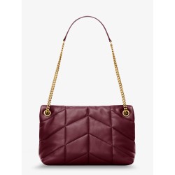 Loulou Puffer matelassé leather shoulder bag