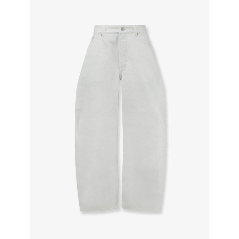 Rodeo white denim trousers