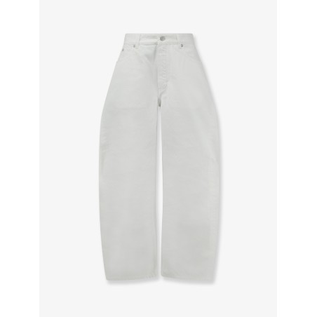 Rodeo white denim trousers