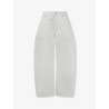Rodeo white denim trousers