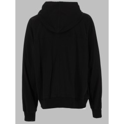 FELPA CON ZIP E CAPPUCCIO