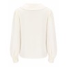 BLUSA CON MANICHE A SBUFFO IN CRÊPE DE CHINE