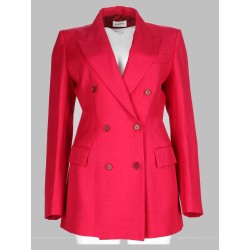 BLAZER DOPPIOPETTO IN VISCOSA E LINO