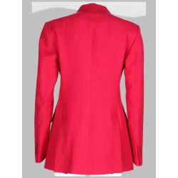 BLAZER DOPPIOPETTO IN VISCOSA E LINO