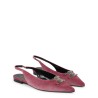 alma triomphe velvet flat slingback 05