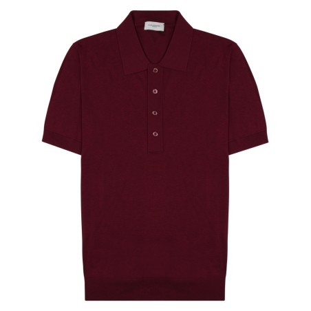 POLO IN SETA MISTO COTONE