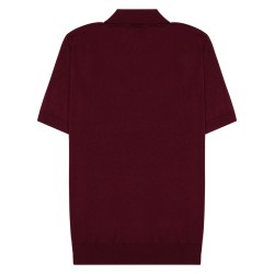 POLO IN SETA MISTO COTONE