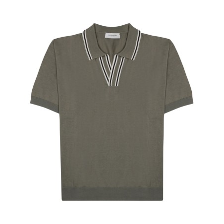 POLO IN SETA MISTO COTONE