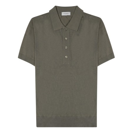 POLO IN SETA MISTO COTONE