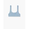 Naima stretch nylon bikini top