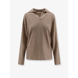 Niosa polo shirt in cotton and linen