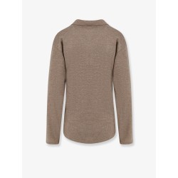 Niosa polo shirt in cotton and linen
