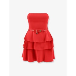 Mini dress with bustier detail