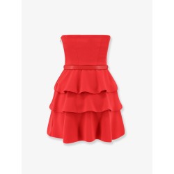 Mini dress with bustier detail