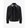 Nylon and cotton jacket with Intrecciato details
