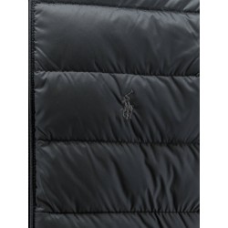 Packable recycled material down jacket