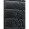 Packable recycled material down jacket