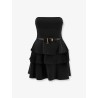 Mini dress with bustier detail