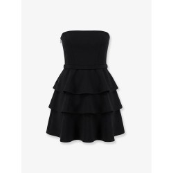 Mini dress with bustier detail